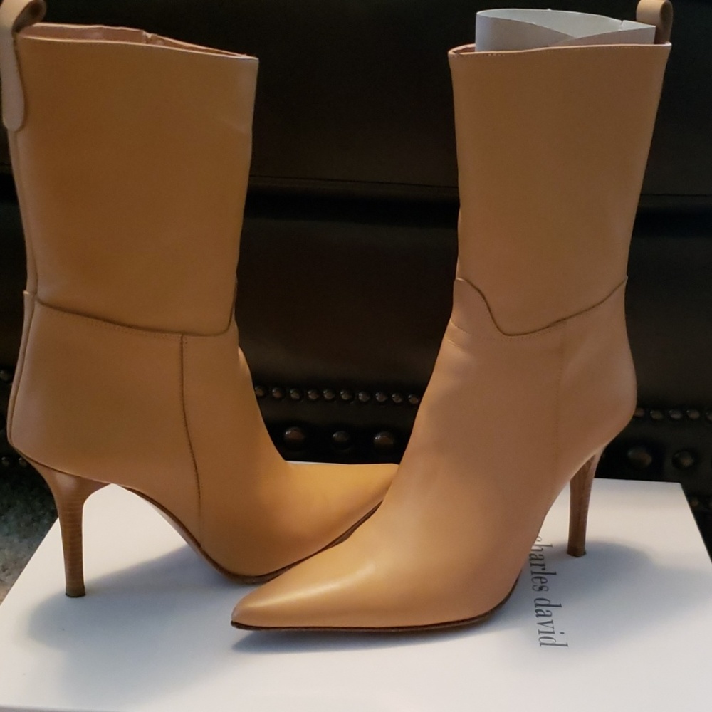 Mid calf boots